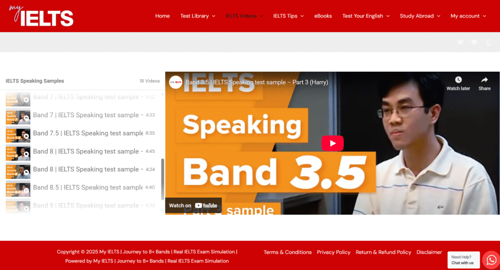 MyIELTS Video Lessons